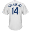 Image of Enrique Hernandez Los Angeles Dodgers Majestic Cool Base Home Player Jersey - White 2019