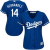 Image of Enrique Hernandez Los Angeles Dodgers Majestic Women's Cool Base Player Jersey -Royal 2019