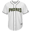 Image of Eric Hosmer San Diego Padres Majestic Memorial Day Cool Base Player Jersey - White 2019