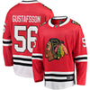 Image of Erik Gustafsson Chicago Blackhawks Youth Breakaway Player Jersey – Red 2019
