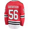 Image of Erik Gustafsson Chicago Blackhawks Youth Breakaway Player Jersey – Red 2019