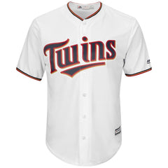 Ervin Santana Minnesota Twins Majestic Home Cool Base Jersey - White 2019