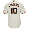 Image of Evan Longoria San Francisco Giants Majestic Home Cool Base Player Jersey – Cream 2019