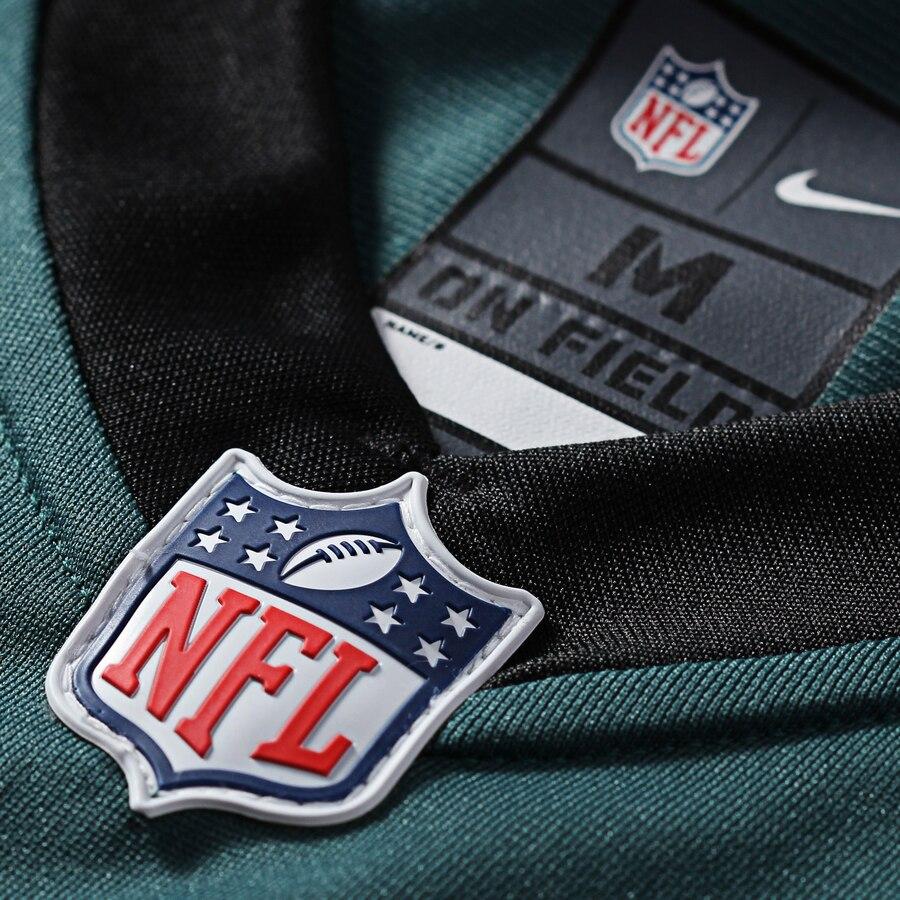Evan Mathis Philadelphia Eagles Youth Team Color Game Jersey - Midnight Green 2019