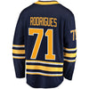 Image of Evan Rodrigues Buffalo Sabres Breakaway Player Jersey – Navy 2019