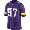 Image of Everson Griffen Minnesota Vikings Youth Team Color Game Jersey - Purple 2019