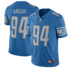 Image of Ezekiel Ansah Detroit Lions Vapor Untouchable Limited Player Jersey - Blue 2019