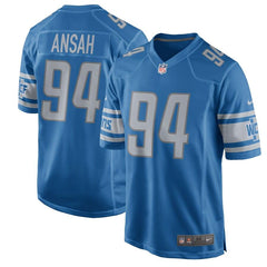 Ezekiel Ansah Detroit Lions Youth Game Jersey - Blue 2019