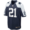 Image of Ezekiel Elliott Dallas Cowboys Alternate Game Jersey - Navy 2019