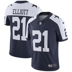 Ezekiel Elliott Dallas Cowboys Alternate Vapor Untouchable Limited Player Jersey - Navy 2019
