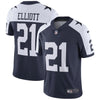 Image of Ezekiel Elliott Dallas Cowboys Alternate Vapor Untouchable Limited Player Jersey - Navy 2019