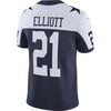 Image of Ezekiel Elliott Dallas Cowboys Alternate Vapor Untouchable Limited Player Jersey - Navy 2019