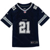 Image of Ezekiel Elliott Dallas Cowboys Girls Youth Game Jersey - Navy 2019