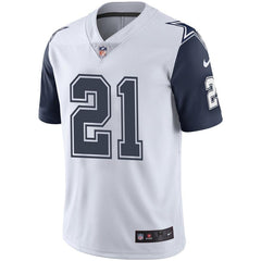 Ezekiel Elliott Dallas Cowboys Vapor Untouchable Color Rush Limited Player Jersey - White 2019