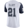 Image of Ezekiel Elliott Dallas Cowboys Vapor Untouchable Color Rush Limited Player Jersey - White 2019