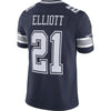 Image of Ezekiel Elliott Dallas Cowboys Vapor Untouchable Limited Player Jersey - Navy 2019