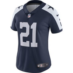Ezekiel Elliott Dallas Cowboys Women's Alternate Vapor Untouchable Limited Jersey - Navy 2019