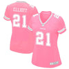 Image of Ezekiel Elliott Dallas Cowboys Women's Game Jersey - Pink 2019