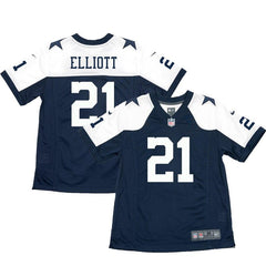 Ezekiel Elliott Dallas Cowboys Youth Alternate Game Jersey - Navy 2019