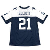 Image of Ezekiel Elliott Dallas Cowboys Youth Alternate Game Jersey - Navy 2019