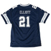 Image of Ezekiel Elliott Dallas Cowboys Youth Game Jersey - Navy 2019
