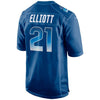 Image of Ezekiel Elliott NFC 2019 Pro Bowl Game Jersey – Royal 2019
