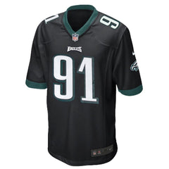 Fletcher Cox Philadelphia Eagles Youth Alternate Game Jersey - Black 2019