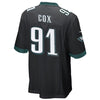Image of Fletcher Cox Philadelphia Eagles Youth Alternate Game Jersey - Black 2019
