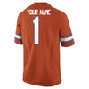 Image of Florida Gators Men's Custom Game Jersey - Orange 2019