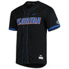 Image of Florida Gators Vapor Untouchable Elite Full-Button Replica Baseball Jersey - Black 2019