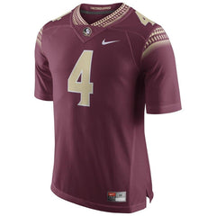 Florida State Seminoles No. 4 Limited Football Jersey - Garnet 2019