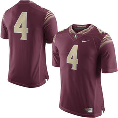 Florida State Seminoles No. 4 Limited Football Jersey - Garnet 2019