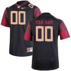 Florida State Seminoles Youth Custom Replica Jersey - Black 2019