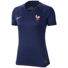 France Women's National Team Women's 2019 Home Replica Jersey – Navy 2019