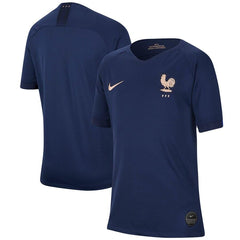 France Women's National Team Youth 2019 Home Replica Jersey – Navy 2019