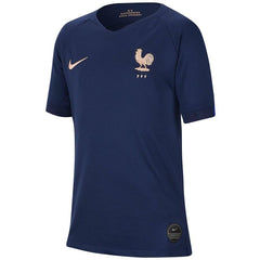 France Women's National Team Youth 2019 Home Replica Jersey – Navy 2019