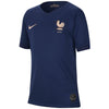 Image of France Women's National Team Youth 2019 Home Replica Jersey – Navy 2019