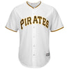 Image of Francisco Cervelli Pittsburgh Pirates Majestic Cool Base Player Jersey - White 2019