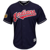 Image of Francisco Lindor Cleveland Indians Majestic Spring Training Cool Base Player Jersey - Navy 2019