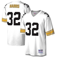 Franco Harris Pittsburgh Steelers Mitchell &amp; Ness 1976 Replica Retired Player Jersey - White 2019