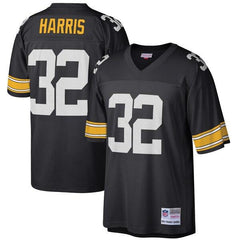 Franco Harris Pittsburgh Steelers Mitchell &amp; Ness Retired Player Replica Jersey - Black 2019