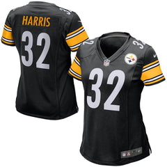 Franco Harris Pittsburgh Steelers Women's Retired Game Jersey - Black 2019