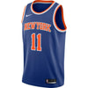 Image of Frank Ntilikina New York Knicks Replica Swingman Jersey - Icon Edition – Blue 2019