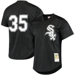 Frank Thomas Chicago White Sox Mitchell &amp; Ness Cooperstown Mesh Batting Practice Jersey – Black 2019