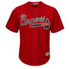 Image of Freddie Freeman Atlanta Braves Majestic 2019 Alternate Official Cool Base Player Jersey - Scarlet 2019