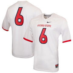 Fresno State Bulldogs College Replica Football Jersey – White 2019