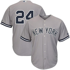 Gary Sanchez New York Yankees Majestic Cool Base Player Replica Jersey – Gray 2019