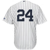 Image of Gary Sanchez New York Yankees Majestic Cool Base Player Replica Jersey – White 2019