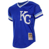 Image of George Brett Kansas City Royals Mitchell &amp; Ness Batting Practice Jersey - Royal Blue 2019