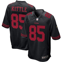 George Kittle San Francisco 49ers Alternate Game Jersey - Black 2019